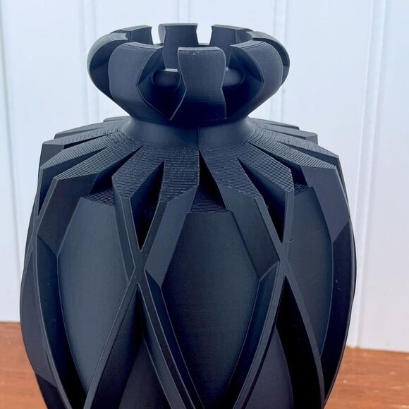 Modern Vase, The Jari Vase, Flower Vase, Bookshelf Table Decor - Picture 3 of 10